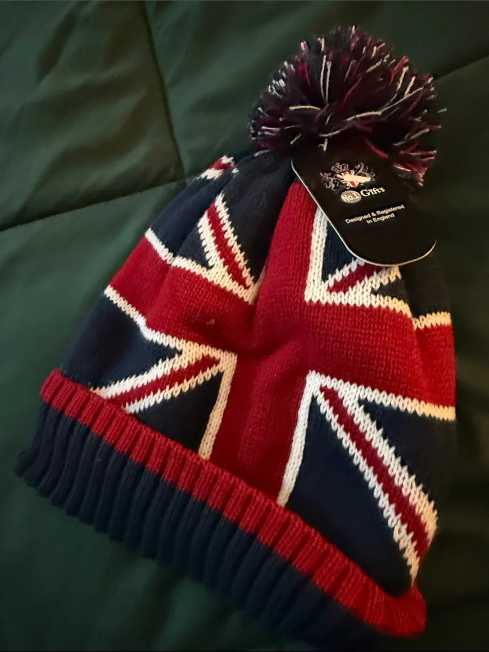 Union Jack cozy knit